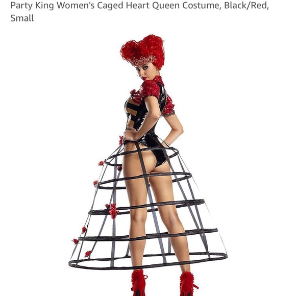 Wonderland Queen of hearts costume. - Picture 2 of 3
